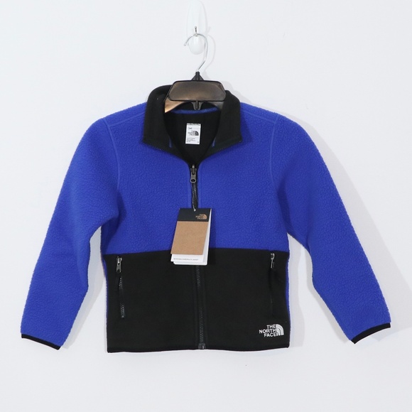 THE NORTH FACE Youth Reversible Sherpalito Jacket, TNF Blue, XS
